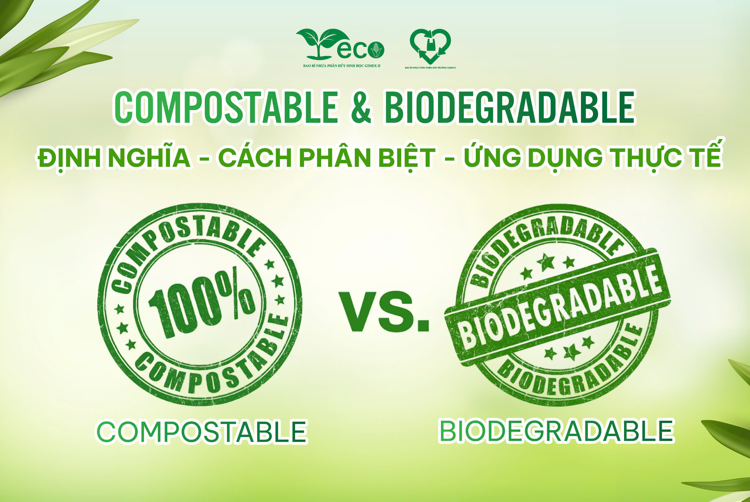 Biodegrasable và biodegradable là gì? cách phân biệt và ứng dụng thực tế