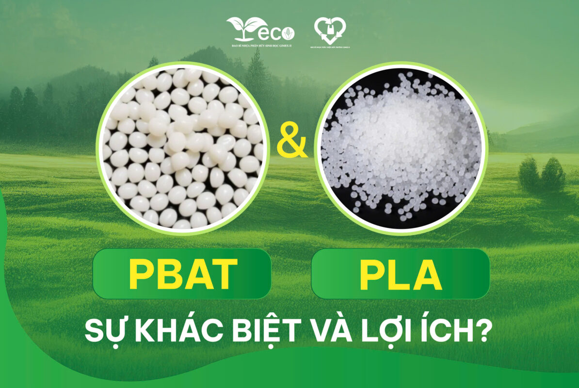PBAT và PLA sự khác biệt và lợi ích