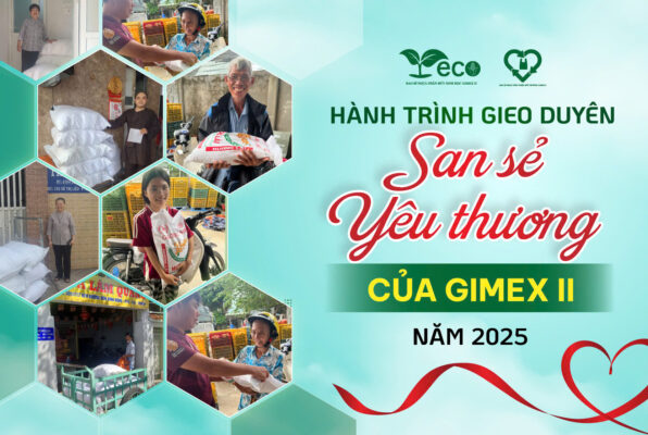 Hành trình gieo duyên san sẻ yêu thương của Gimex II năm 2025