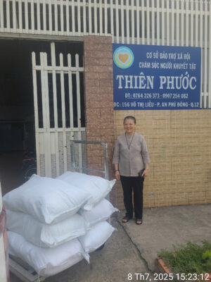 Hành trình chia sẻ yêu thương tại Mái ấm Thiên Phước