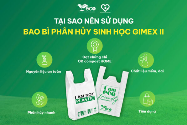 Top 5 lí do nên sử dụng túi phân hủy sinh học Gimex II