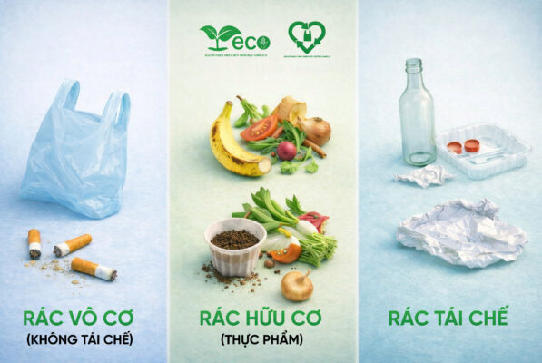 Phân loại rác thải đúng cách