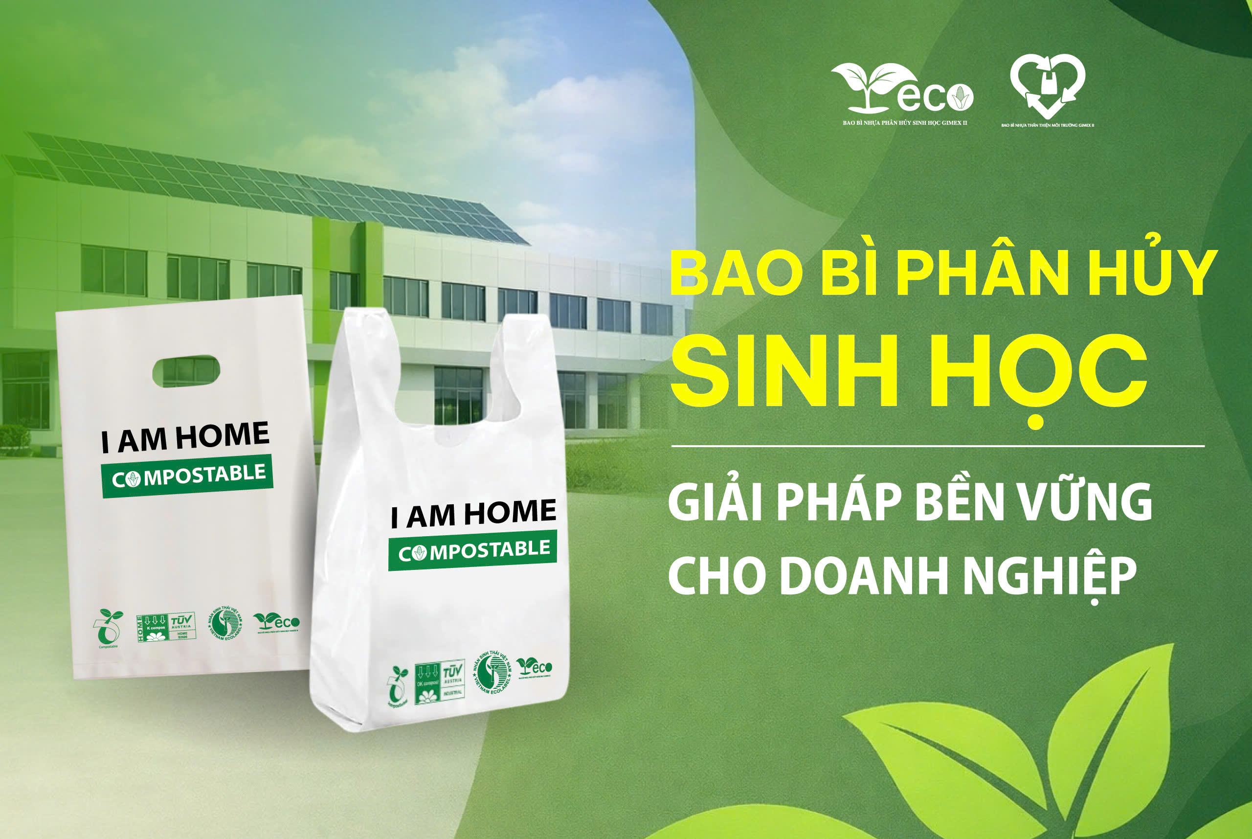 Bao bì phân hủy sinh học giải pháp bền vững cho doanh nghiệp