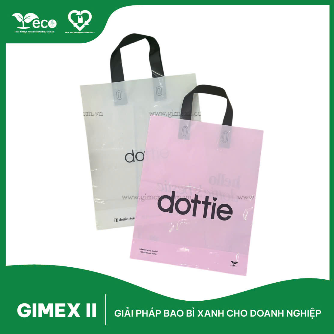 Túi ép quay phân hủy sinh học