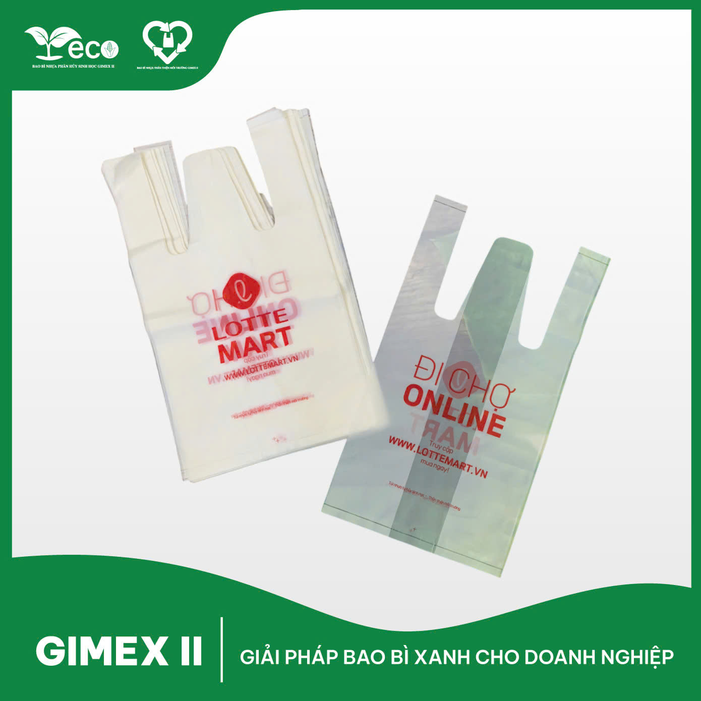 Túi siêu thị phân hủy sinh học