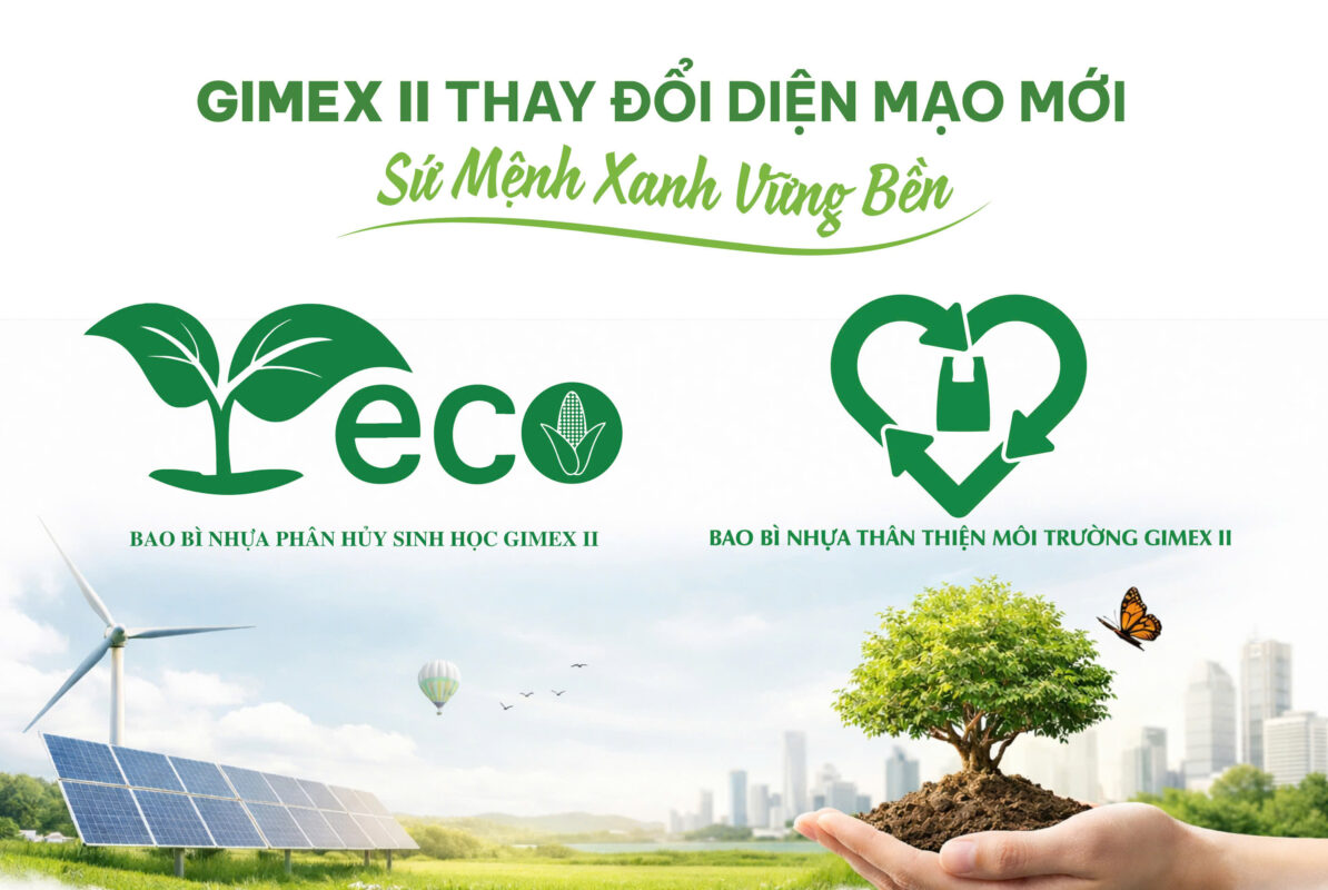 Gimex II thay đổi nhận diện logo mới