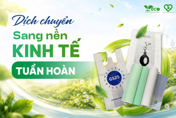 Giải pháp bao bì xanh cho doanh nghiệp hướng tới nền kinh tế tuần hoàn với túi phân hủy sinh học chất lượng cao.