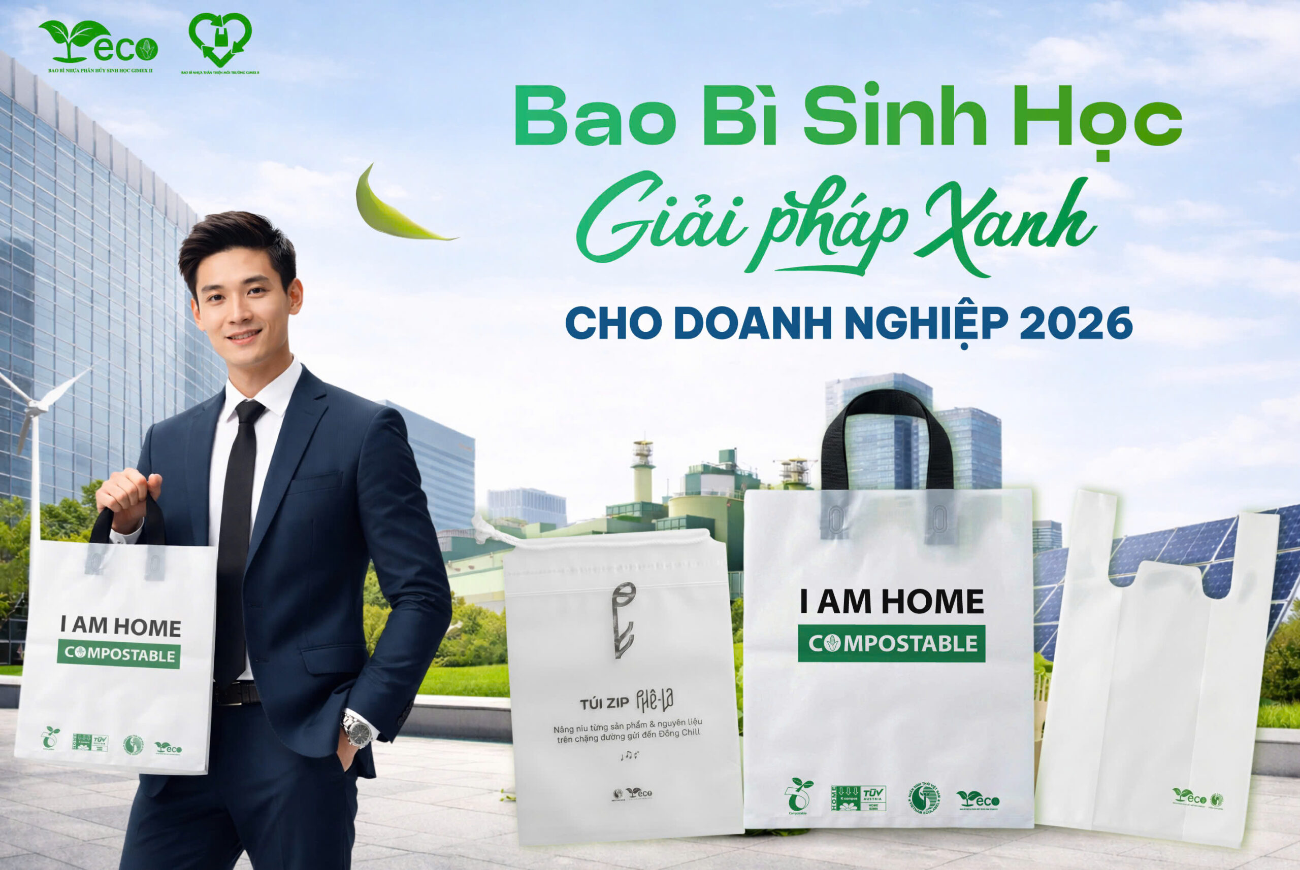 Bao bì sinh học giải pháp bao bì xanh cho doanh nghiệp 2026