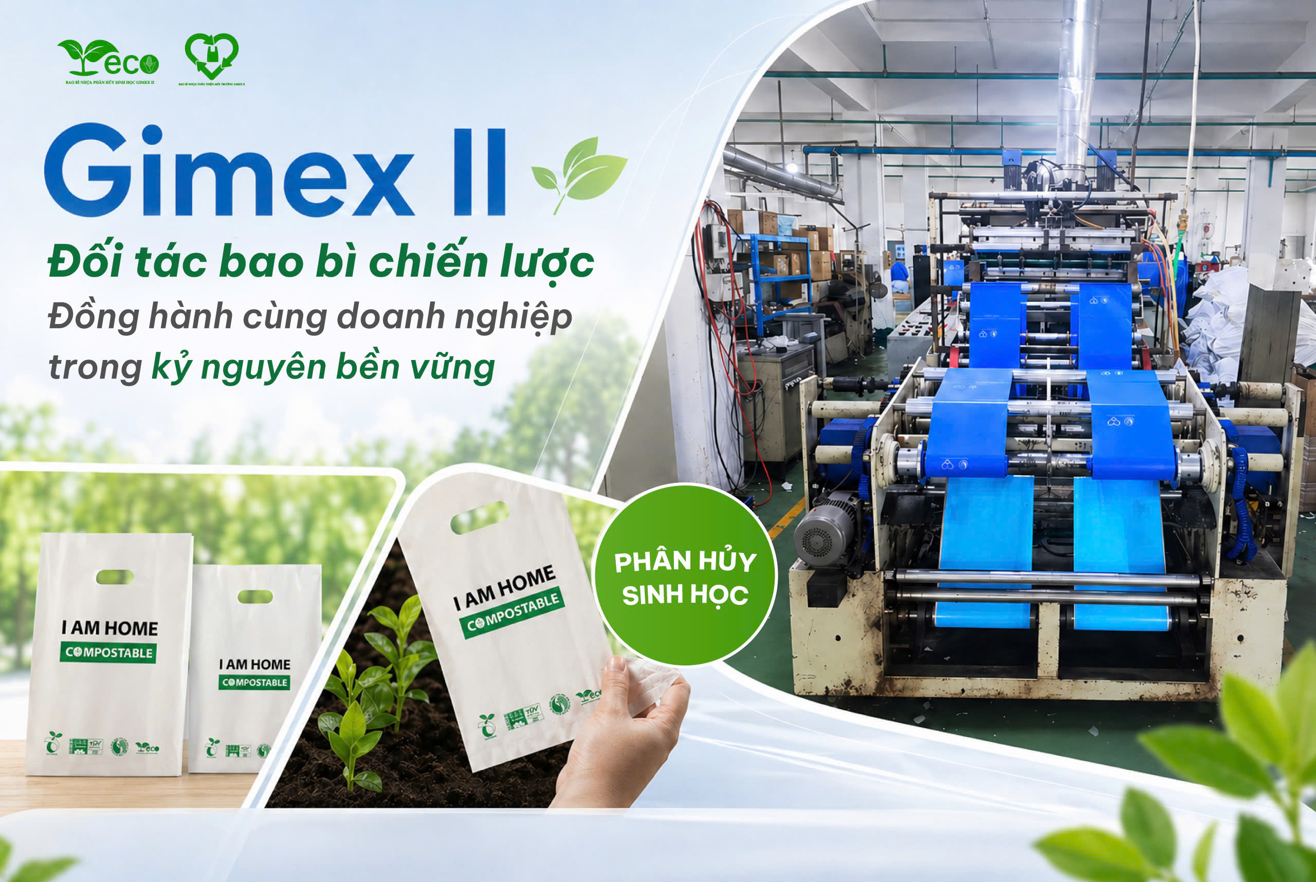 Nhà sản xuất túi phân hủy sinh học uy tín