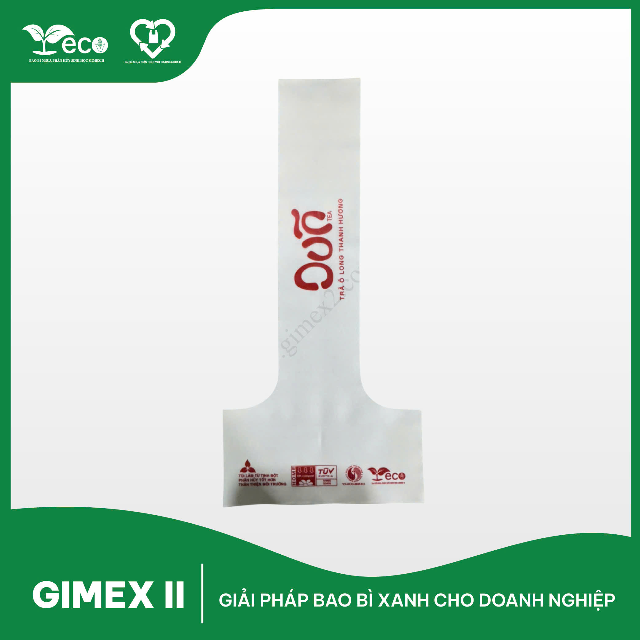 Túi chữ T tự hủy sinh học
