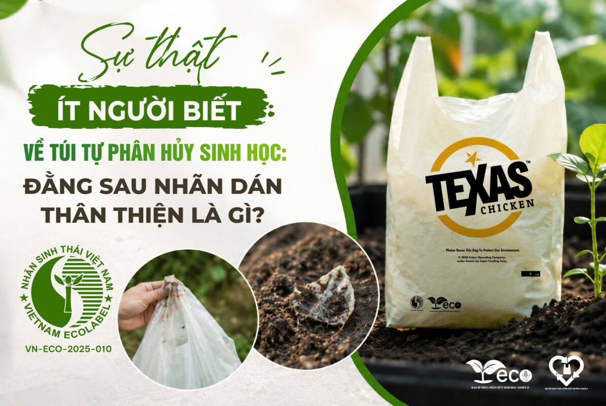 Sự thật ít người biết về túi tự phân hủy sinh học