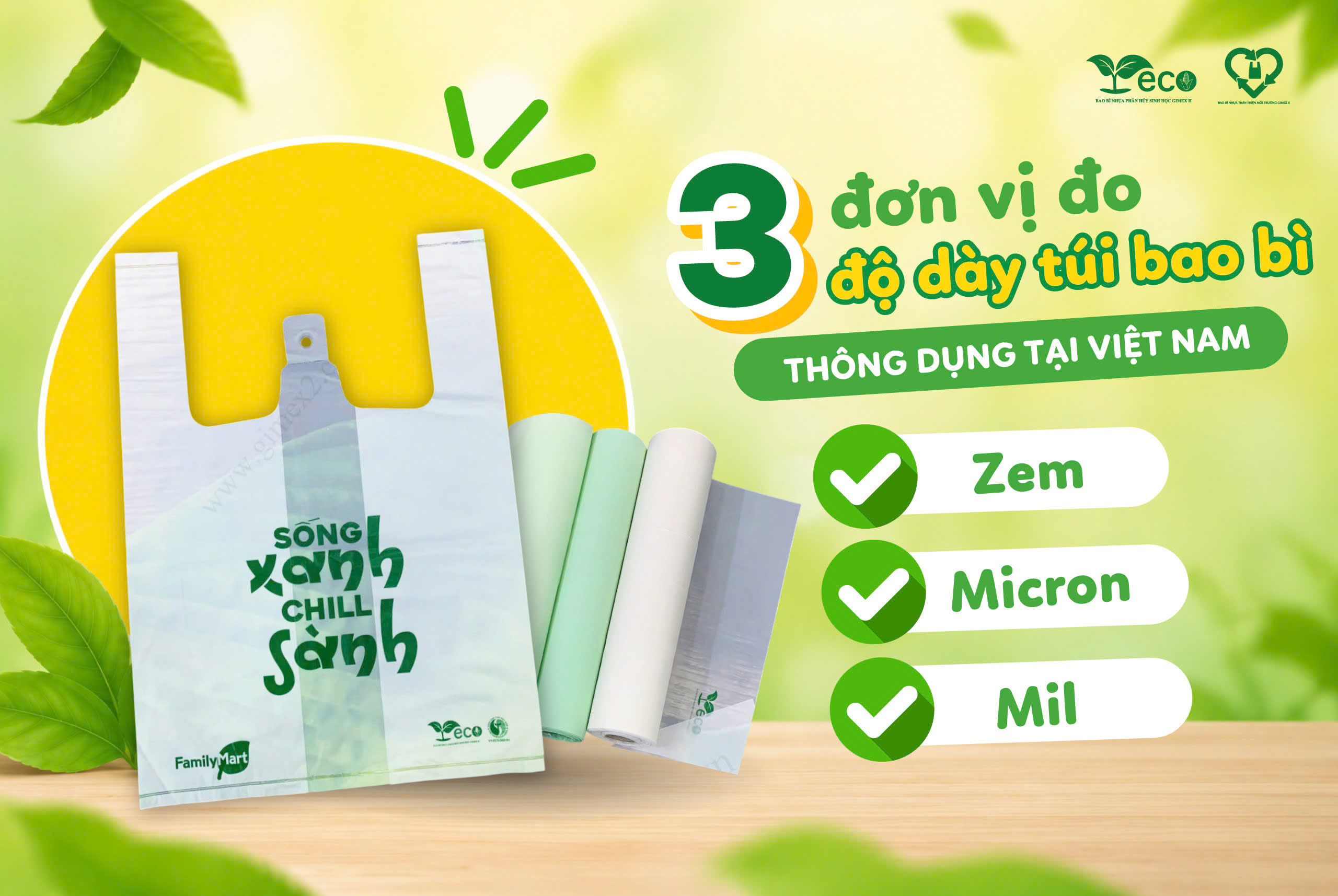 Đơn vị đo độ dày của bao bì