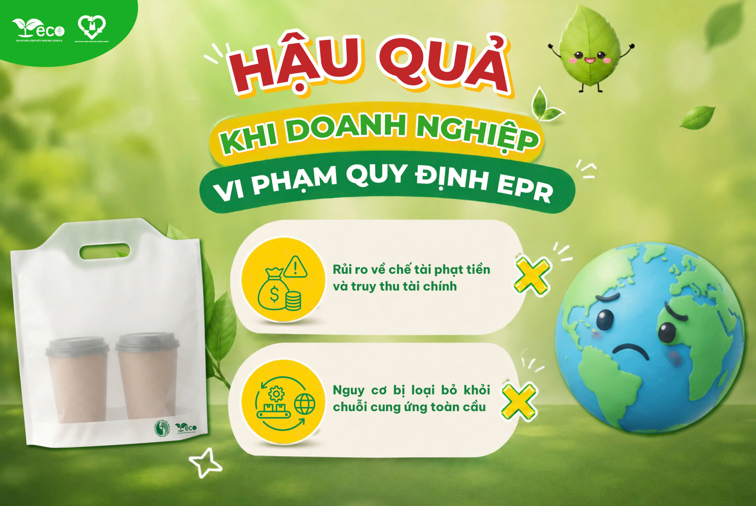Hậu quả khi doanh nghiệp vi phạm quy định EPR