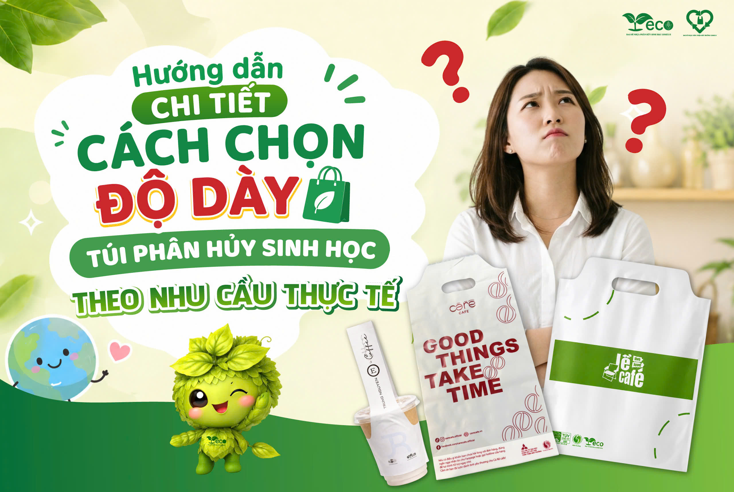Cách chọn độ dày của túi phân hủy sinh học