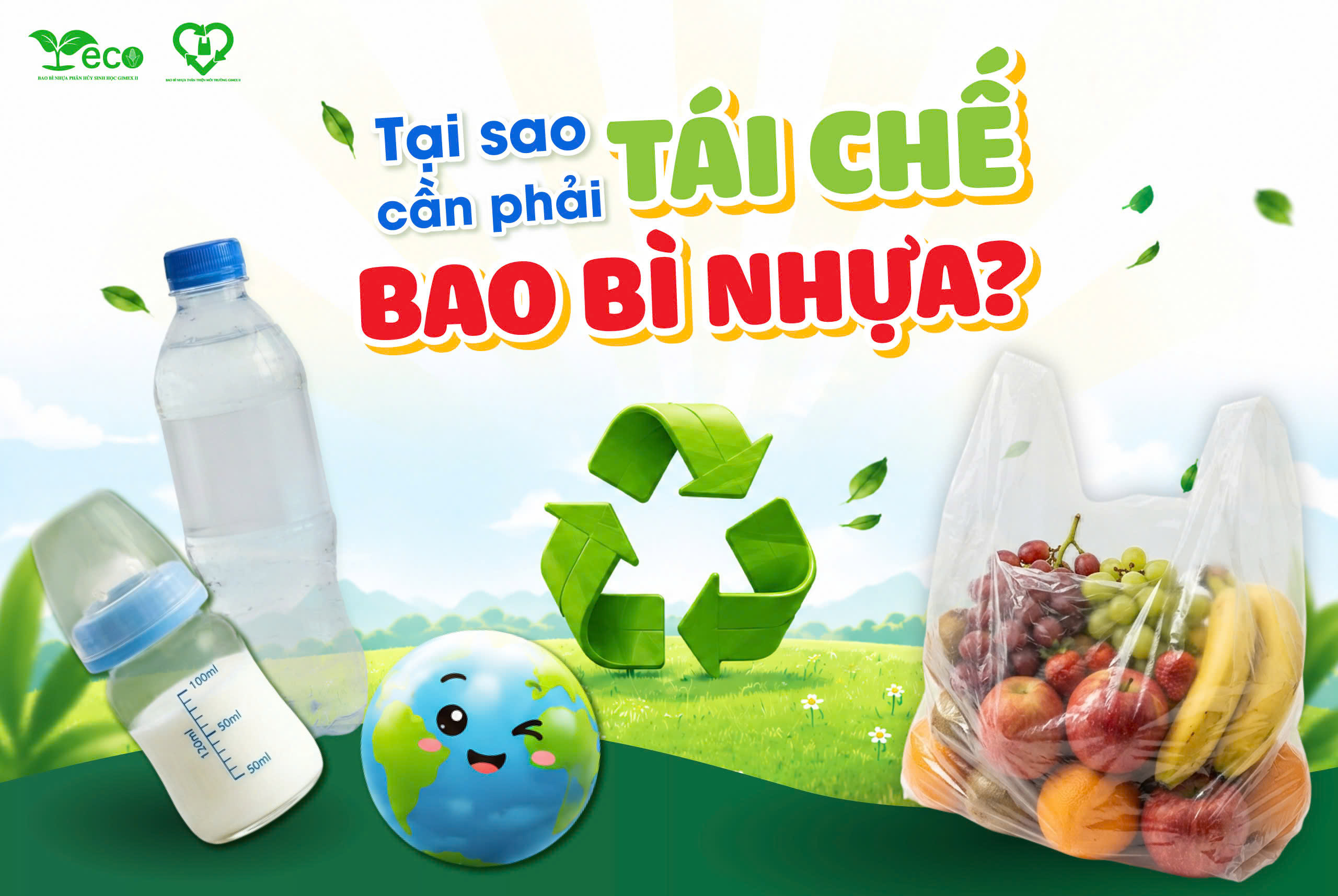 Tại sao phải cần tái chế bao bì nhựa
