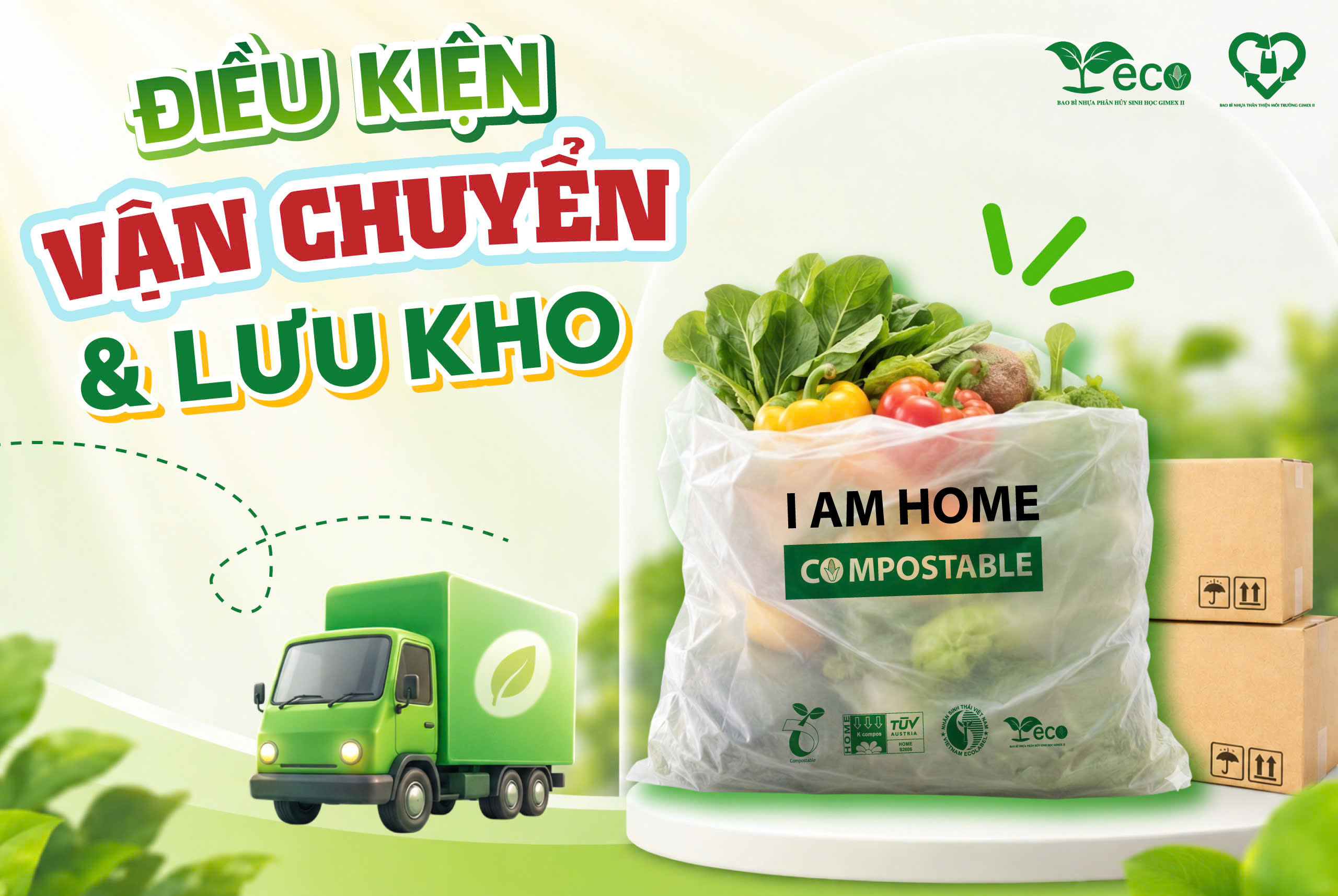 Điều kiện vận chuyển và lưu kho