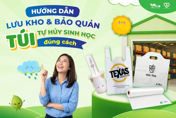 Hướng dẫn lưu kho và bảo quản túi tự hủy sinh học đúng cách