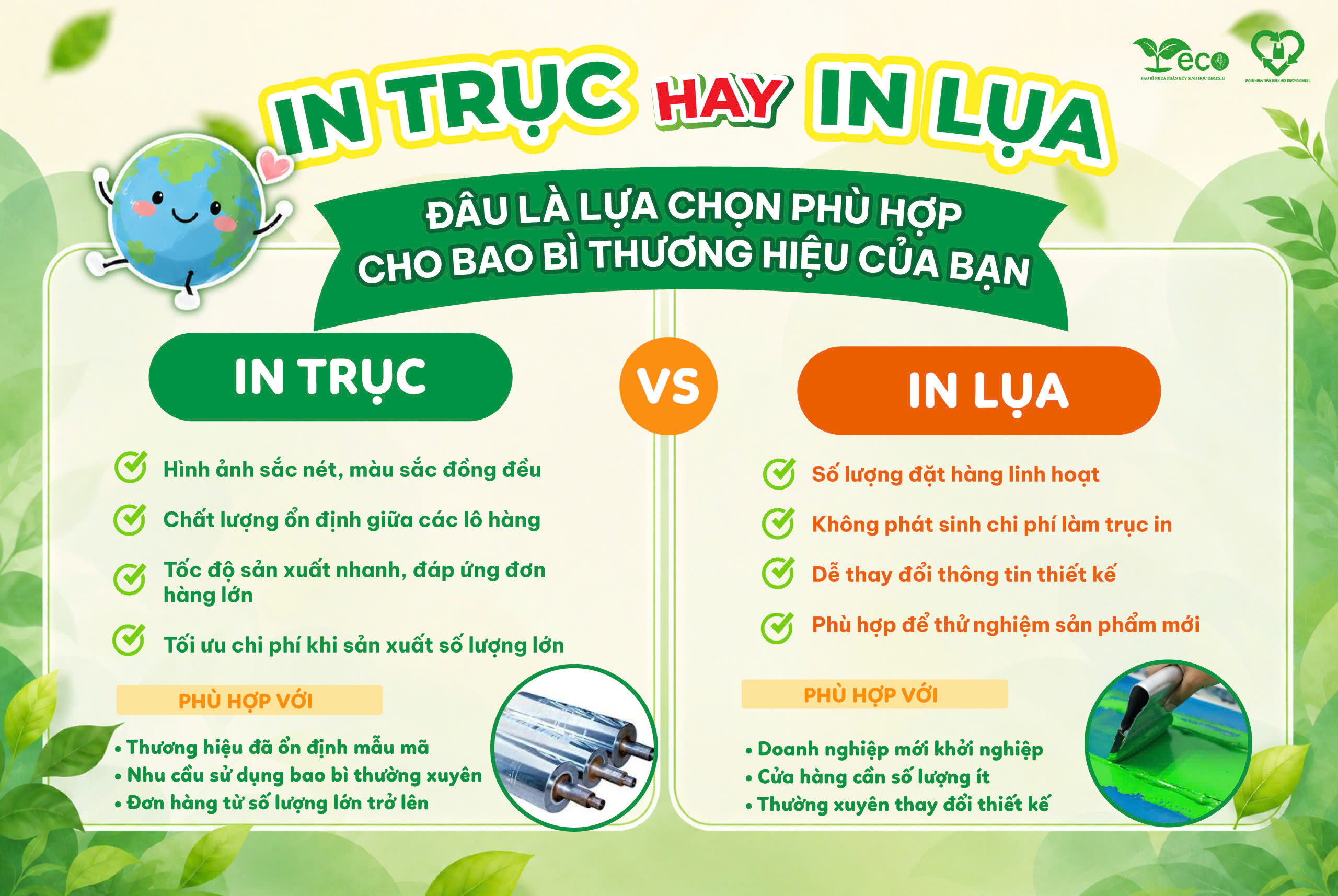 In trục hay in lụa đâu là giải pháp phù hợp