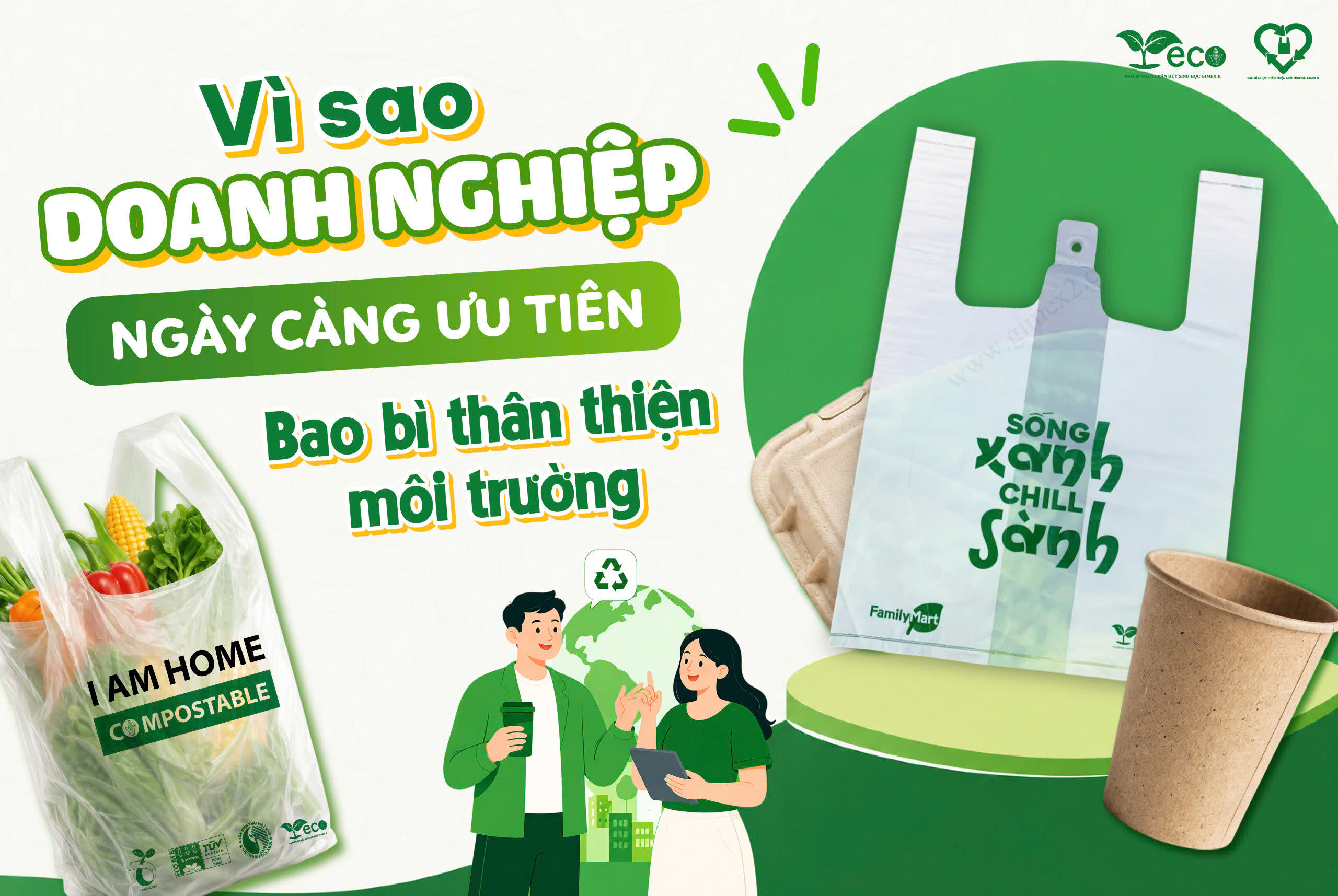 Vì sao doanh nghiệp ngày càng ưu tiên bao bì thân thiện môi trường