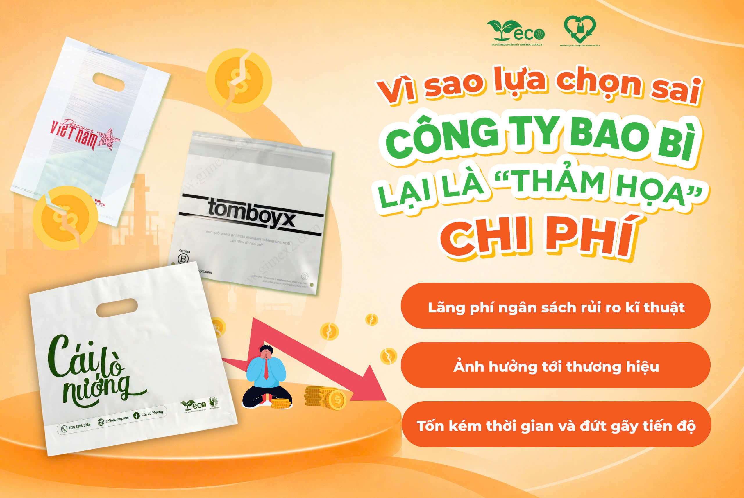 Lựa chọn sai công ty bao bì gây ảnh hưởng đến chi phí vận hành